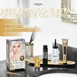 L'Oreal Lu0027Oréal Preference Haarkleuring 11.11 Venice - Ultra Licht Asblond -Huidverzorgingswinkel 1010235 3