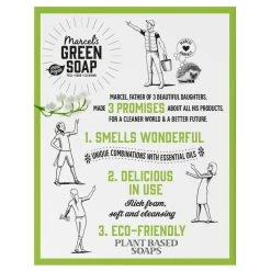 6x Marcelu0027s Green Soap Shampoobar Tonka & Muguet -Huidverzorgingswinkel 1014744 4