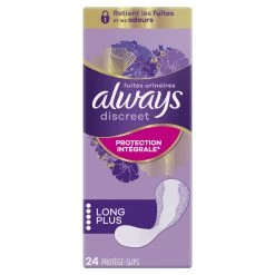 Always® 4x Always Discreet Long+ Inlegkruisjes Urineverlies