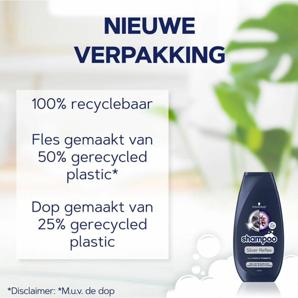 5x Schwarzkopf Silver Reflex Shampoo 6 5x Schwarzkopf Silver Reflex Shampoo - Afbeelding 4