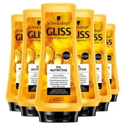 6x Gliss Conditioner Oil Nutritive