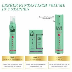 6x Taft True Volume Haarspray Mega Strong -Huidverzorgingswinkel 990337 4